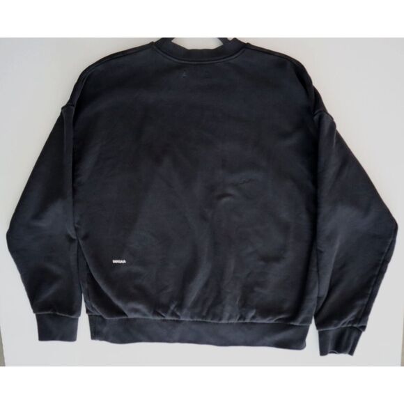 Pangaia Unisex Sz Large Black Relaxed Fit Organic Cotton DNA Sweatshirt - Picture 9 of 9